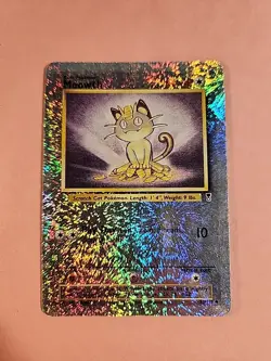 Meowth 53/110 Reverse Holo Legendary Collection 2002 Pokemon - Image 1