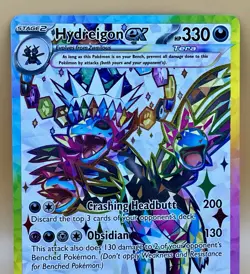 Hydreigon ex 223/191 – Surging Sparks (Ultra Rare) - NM - 2024 Pokemon TCG - Image 2