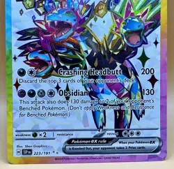 Hydreigon ex 223/191 – Surging Sparks (Ultra Rare) - NM - 2024 Pokemon TCG - Image 3