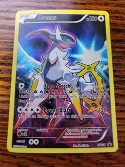 Pokemon TCG Arceus XY116 Black Star Promo - Lightly Played - Image 1