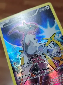 Pokemon TCG Arceus XY116 Black Star Promo - Lightly Played - Image 2