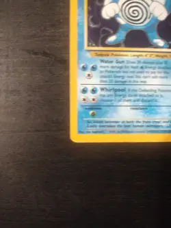 Pokemon Poliwrath 15/130 Base Set 2 Holo Rare MP - Image 4
