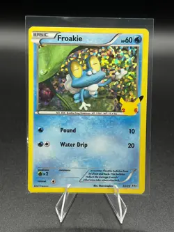 Froakie 22/25 Non Holo - 2021 Pokemon 25th Anniversary McDonalds Promo - Image 1