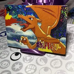 Pokemon Charizard Vintage Pocket Monsters Vending HOLO Prism Sticker 222 - Image 3