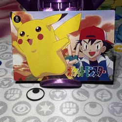 Pokemon Charizard Vintage Pocket Monsters Vending HOLO Prism Sticker 222 - Image 5