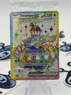 Pokemon SVP165 Terapagos Ex Black Star Promo - Sealed - Image 1