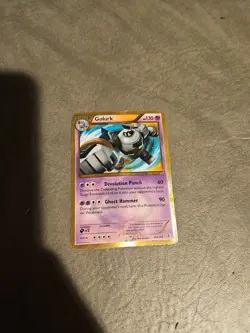 Pokemon TCG Golurk 150/149 HP Secret Rare Black White Boundaries Crossed - Image 1