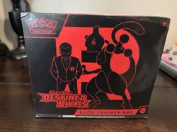 Pokemon TCG Scarlet Violet Destined Rivals Elite Trainer Box ETB Sealed a - Image 1