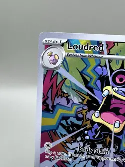 Pokemon TCG Loudred Paradox Rift 212/182 Holo Illustration Rare NM/M Condition - Image 5