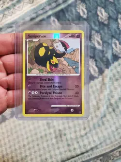 LP/NM Pokemon SEVIPER 61/127 Reverse Holo 2009 Platinum - Image 1