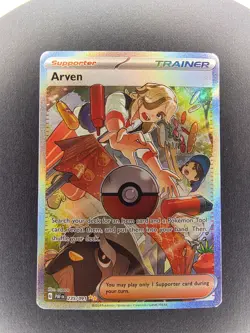 Pokemon TCG - Arven 235/091 - Paldean Fates Special Illustration Rare - NM+ - Image 1
