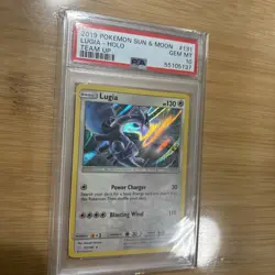 Pokemon 2019 Lugia 131/181 Holo Team Up GEM MINT PSA 10 - Image 2