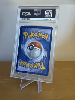 POKEMON CHARIZARD 1/99 CRACKED ICE PLATINUM ARCEUS PSA 8 - Image 2