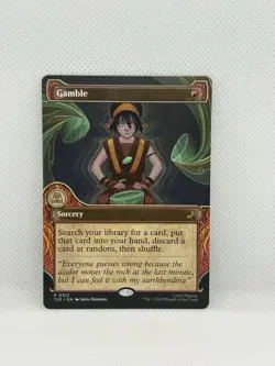 Magic: The Gathering Gamble Showcase Avatar The Last Airbender 2025 MTG Promo NM - Image 1