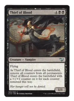 Thief of Blood #22 (NM) Commander 2015 C15 Magic MTG - Image 1