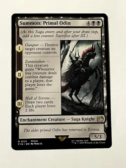 Summon: Primal Odin | MTG | NM - Image 1