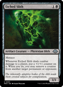 Etched Slith [Modern Horizons 3] Magic MTG - Image 1