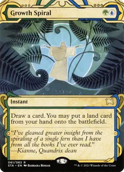 Growth Spiral - #61 - Strixhaven: Mystical Archives - NM MTG - Image 1