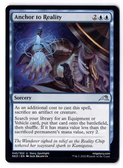 Anchor To Reality NM* Kamigawa Neon Dynasty 045/302 mtg -UnltdCards - Image 1
