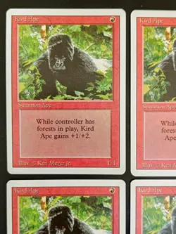 MTG | 4 x Kird Ape | Revised Edition | Magic The Gathering | Playset - Image 2