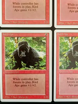 MTG | 4 x Kird Ape | Revised Edition | Magic The Gathering | Playset - Image 4