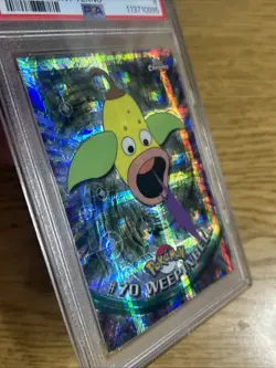 Pokemon T.V. Topps Chrome Tekno Weepinbell PSA 8 #70 (pop 7!) - Image 3