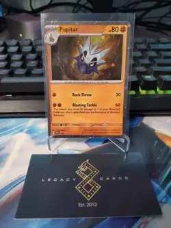 Pupitar 120 - S&V: Black Star Cosmos Holo Promo - Pokemon TCG (NM) - Image 1