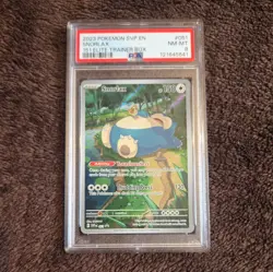 PSA 8 - Snorlax SVP051 - 151 Promo - Pokemon TCG - NM-MT 8 - Image 1