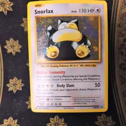 Snorlax - XY179 Black Star Promo - Holo Rare - Pokemon Card - EXC / Near Mint - Image 1