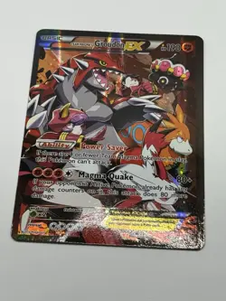 Team Magmas Groudon EX 15/34 Double Crisis Full Art Ultra Rare Pokemon Card - Image 3