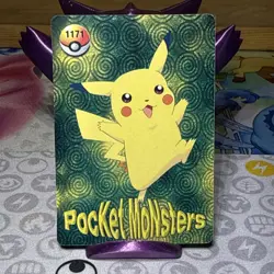 Pokemon Snorlax Vintage Pocket Monsters Vending HOLO Prism Sticker 1169 - Image 5