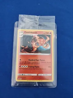 Centiskorch 039/202 Non Holo Rare - 2020 Pokemon Gamestop Promo SEALED FREE SHIP - Image 1