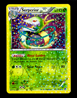 2013 Pokemon SERPERIOR Legendary Treasures RADIANT COLLECTION Holo Card RC3/RC25 - Image 1