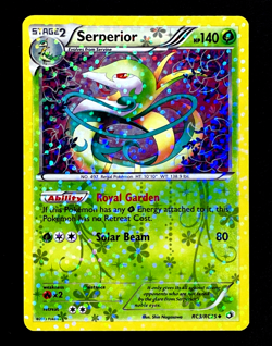 2013 Pokemon SERPERIOR Legendary Treasures RADIANT COLLECTION Holo Card RC3/RC25 - Image 3