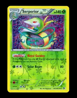 2013 Pokemon SERPERIOR Legendary Treasures RADIANT COLLECTION Holo Card RC3/RC25 - Image 4