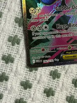 Pokemon Mega Mawile EX 162/132 Me01: Mega Evolution Ultra Rare Holo TCG - Image 5