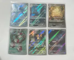 Lot Of 6 Pokemon TCG Set Illustration Rare Foil Cards Assortment Collection NEW - Image 1