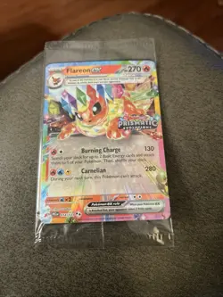 Pokemon Flareon ex Prismatic Evolutions Stamped #014 Sealed From Surprise Box - Image 1