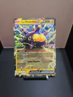 Hop's Pincurchin ex 068/217 Pokemon Double Rare ME: Ascended Heroes Card NM - Image 1