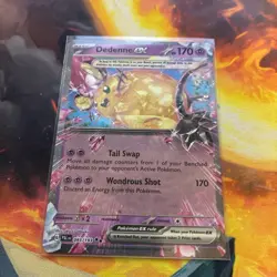 Pokemon TCG - Dedenne EX 93/193 Scarlet & Violet Paldea Evolved Card - Image 1
