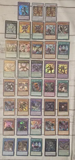 Yu-Gi-Oh TCG Cards 1st Edition 1996 Lot Of 38 Vintage Card Set - Image 1