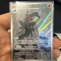 Salazzle IR 224/217 Ascended Heroes Pokemon Card Near Mint Condition - Image 1