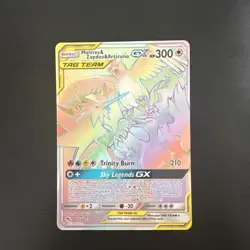 Pokemon Card Moltres & Zapdos & Articuno GX 69/68 Hidden Fates Tag Team NM - Image 1