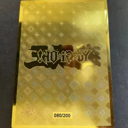 Goddess Story Gold METAL Card - Serial Number #080/200! DMG **READ** - Image 1