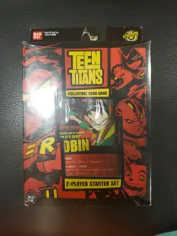 DC Teen Titans GO! Collectible Card Game Two-Player Starter Set 2005 NEW SF1 - Image 1