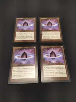 Mtg Lotus Petal x4 Tempest LP Playset - Magic the Gathering - Image 1