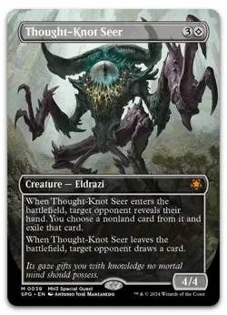 Thought-Knot Seer (Borderless) #39 (NM) Special Guests SPG Magic MTG - Image 1
