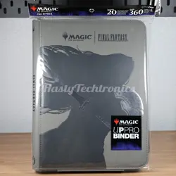 Magic The Gathering Final Fantasy Sephiroth Ultra PRO Premium Zippered Binder - Image 2