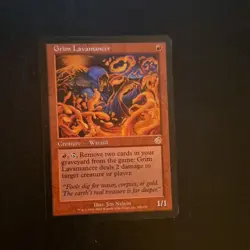 Wizards of the Coast Grim Lavamancer Torment Red Regular Rare 100/143 - Image 1