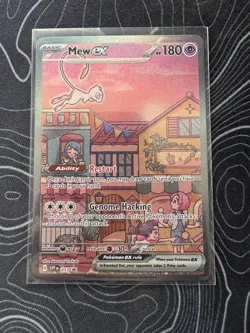 Pokemon Mew ex 053 Scarlet & Violet Promo EX Holo - Image 1